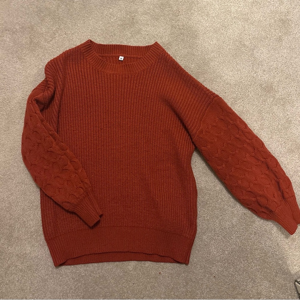 Women's Rust Sweater